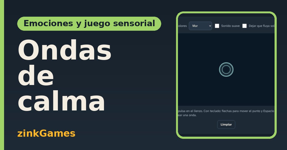 Captura del juego Ondas de calma: Un lienzo relajante donde cada toque crea ondas suaves de colores. Sin objetivos ni…